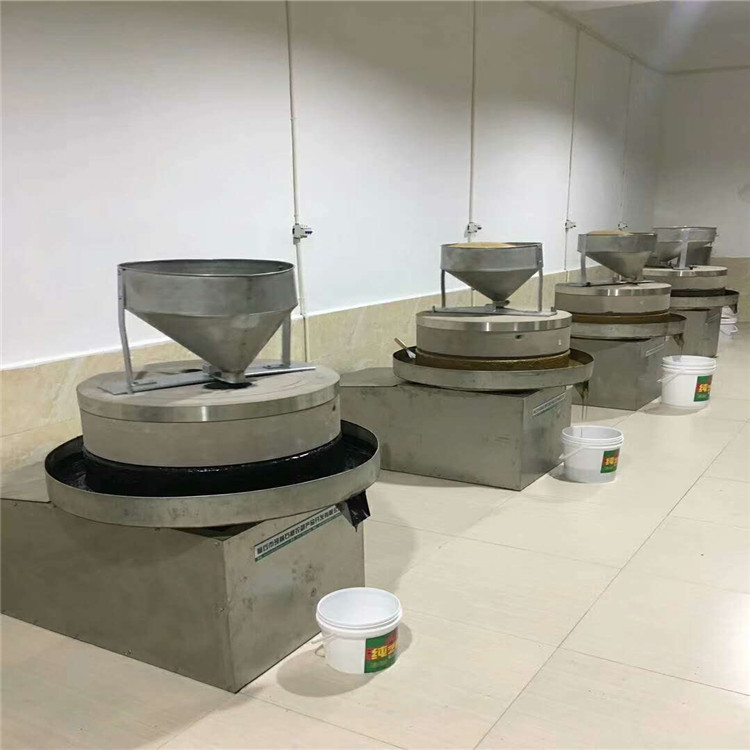 香油石磨机械,香油石磨,电动香油石磨,面粉石磨,滚筒炒芝麻锅