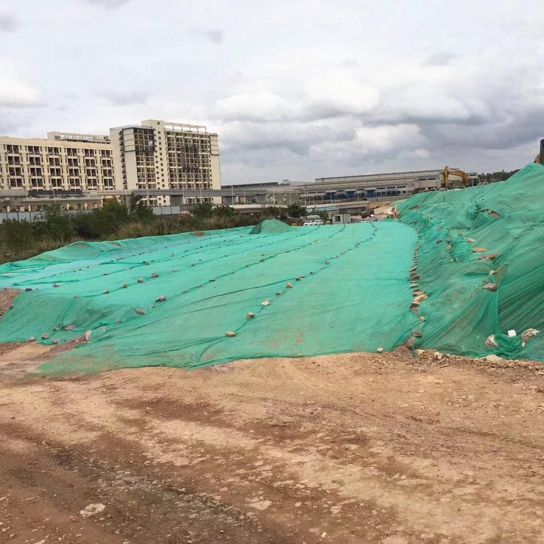 盖土网建筑工地遮阳防尘网定制绿色黑色盖煤46针聚乙烯厂道路现货