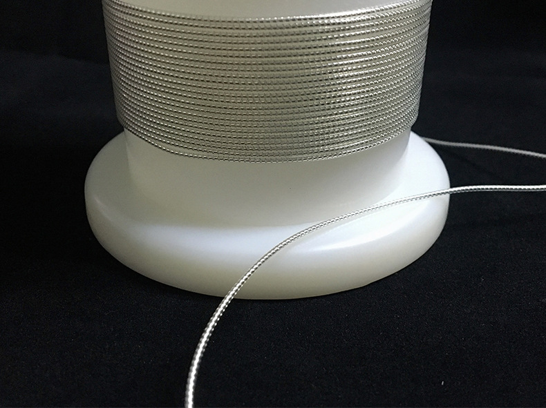 厂家直销单股镀银银箔缠绕线 发烧友的标杆线材 耳机音频线hifi线