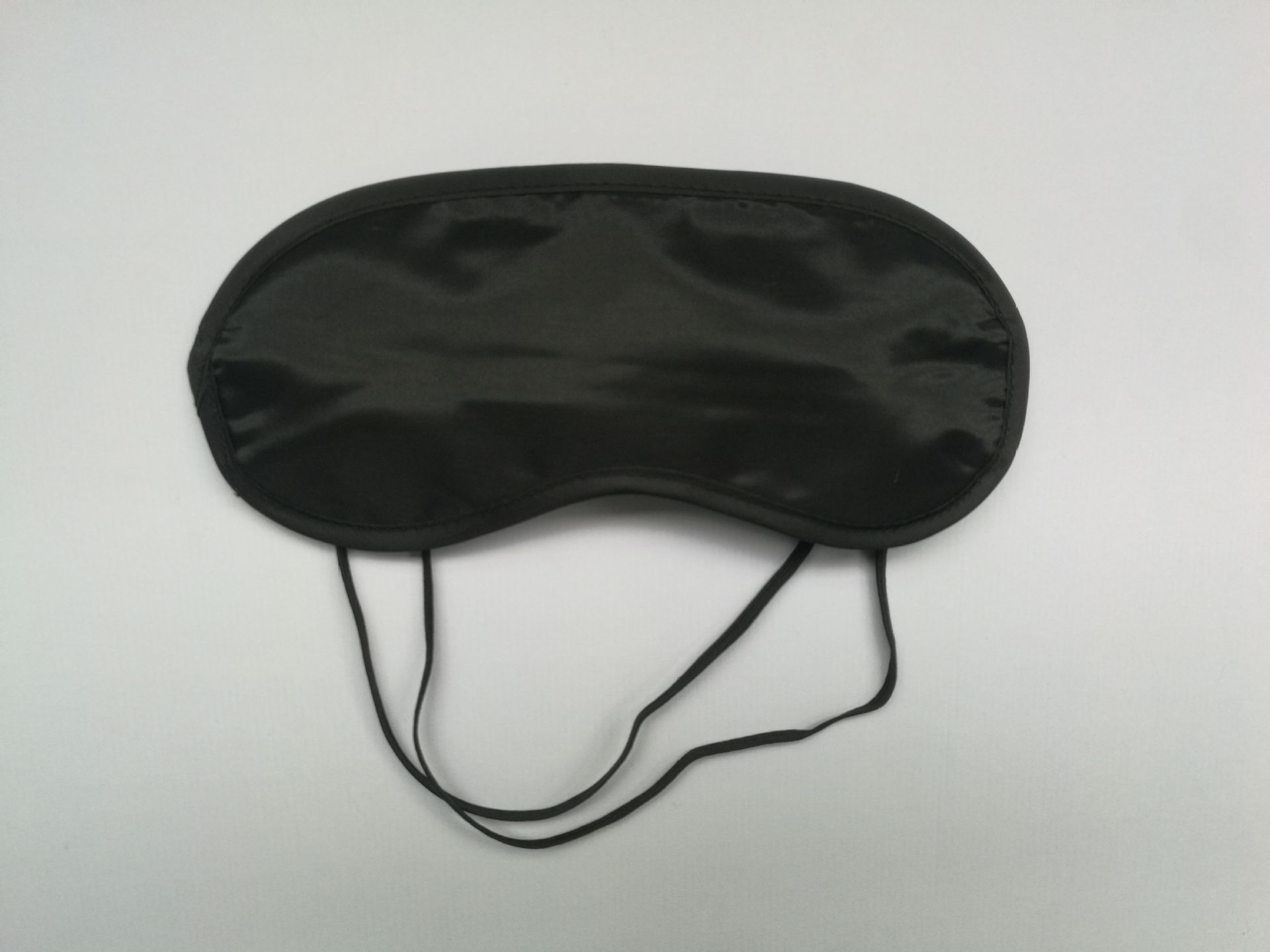 双根眼罩 遮光眼罩 游戏培训拓展 黑色 涤纶旅行航空眼罩厂家