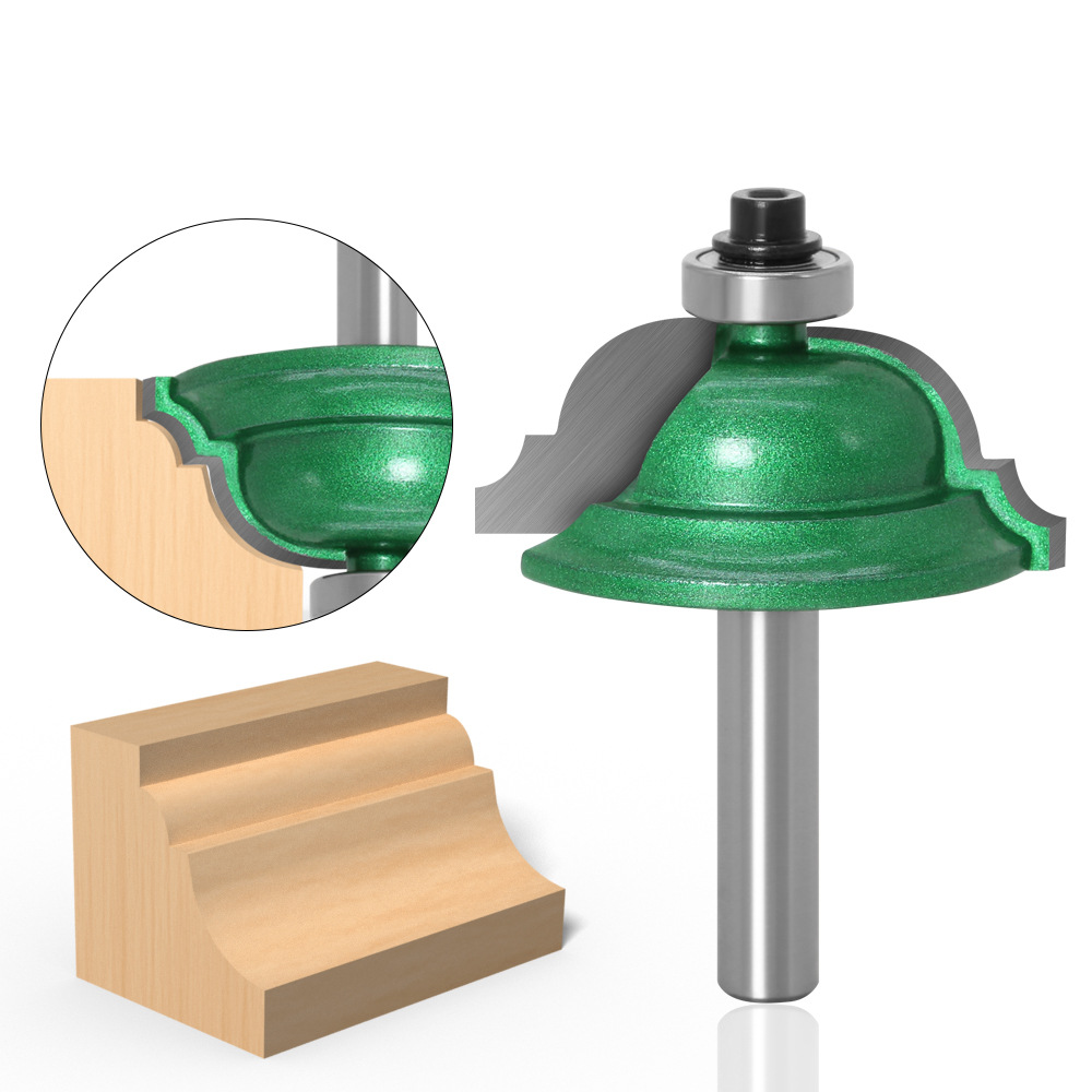 8mm柄凸门斗线刀花边镂铣刀线条刀橱柜门板木工雕刻刀锣刀