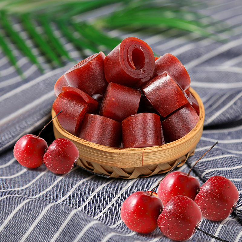 味滋源山楂棒棒卷100g袋装果丹皮山楂干糕怀旧小零食小吃休闲食品