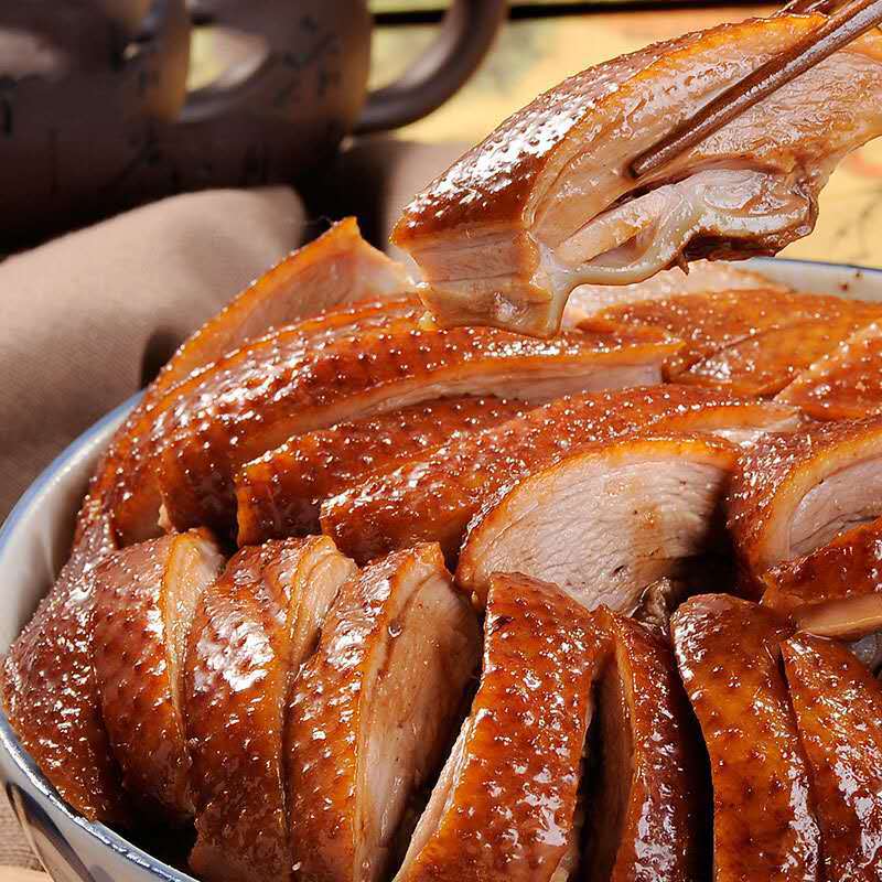 大美南京特产原味酱板鸭盐水鸭300g  整只酱鸭卤味熟食零食下酒菜