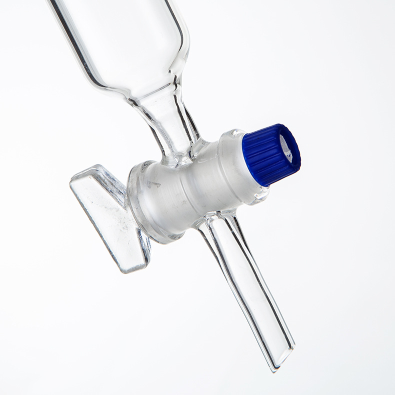 玻璃分水器 24*24聚四氟乙烯活塞标准口分水器 双管油水分离器