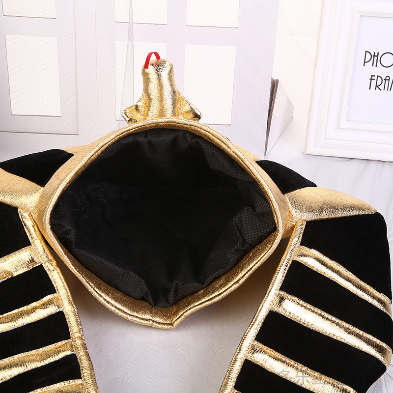 万圣节化妆舞会帽子埃及发老帽子活动表演道具头饰埃及法老帽批发