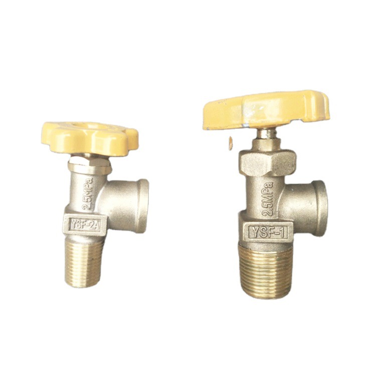 5kg15公斤液化气煤气罐角阀钢瓶角阀石油气罐开关纯铜加厚阀门