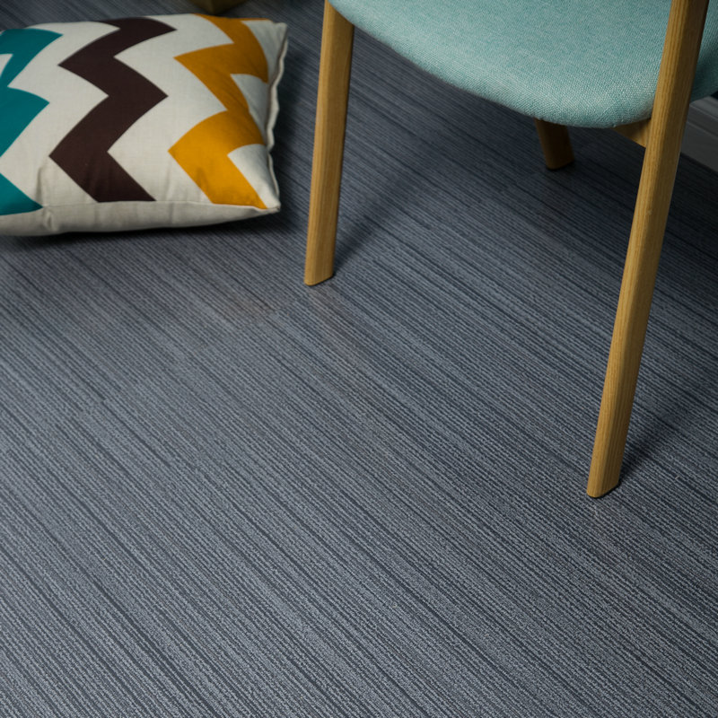 pvc自粘地板仿地毯纹塑胶地板家用简易免胶商用室内石塑地板