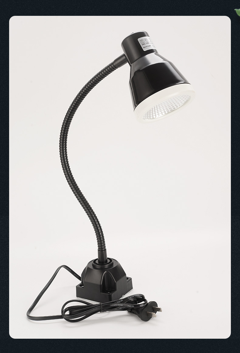 大功率5w机床工作灯数控车床长臂软管磁性机床灯鹅颈灯