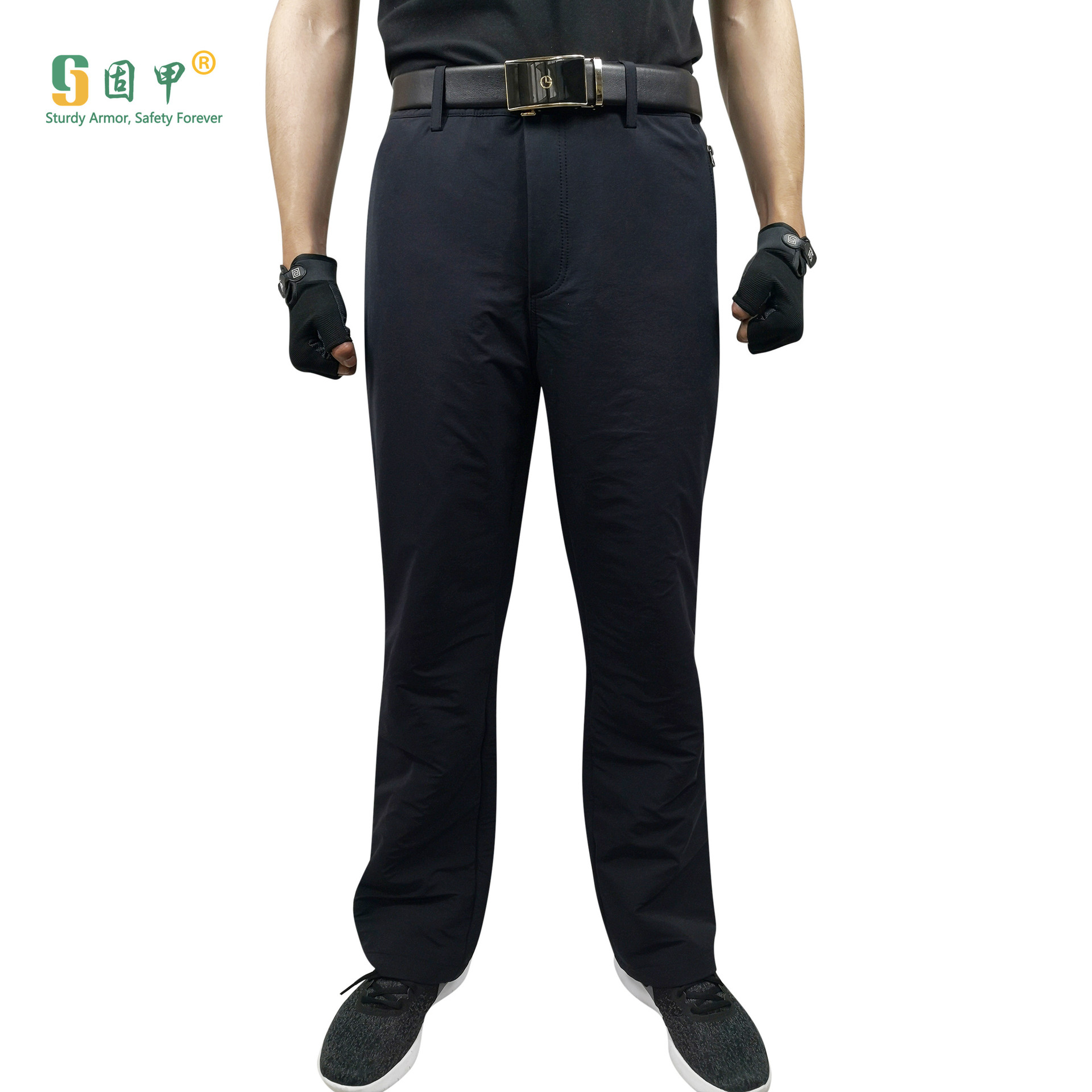 固甲新款5级户外防刺裤军迷战术作训防割耐磨裤防刀划特工装备男