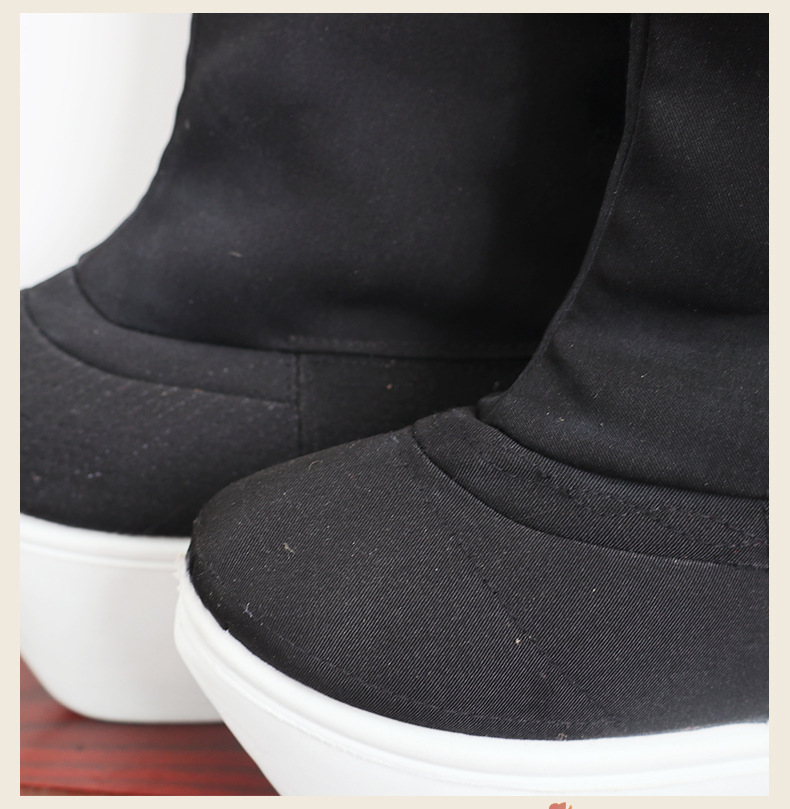 戏剧男高靴京剧厚底靴古装演出方些小生老生朝靴官靴戏曲厚底靴子