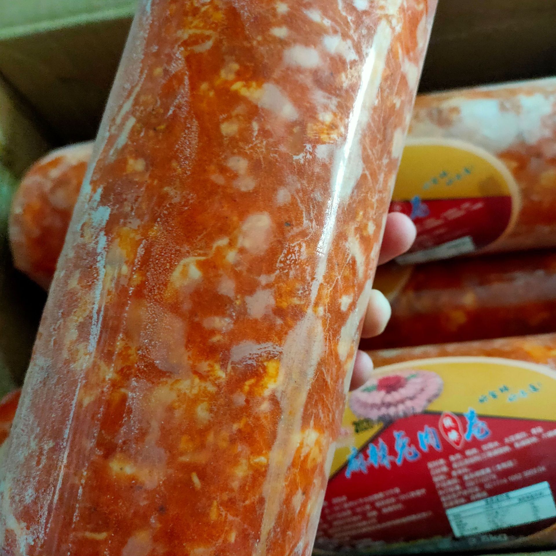 冷冻 麻辣兔肉卷 自助餐烤肉 火锅涮肉卷火锅麻辣烫串烧烤30斤/箱