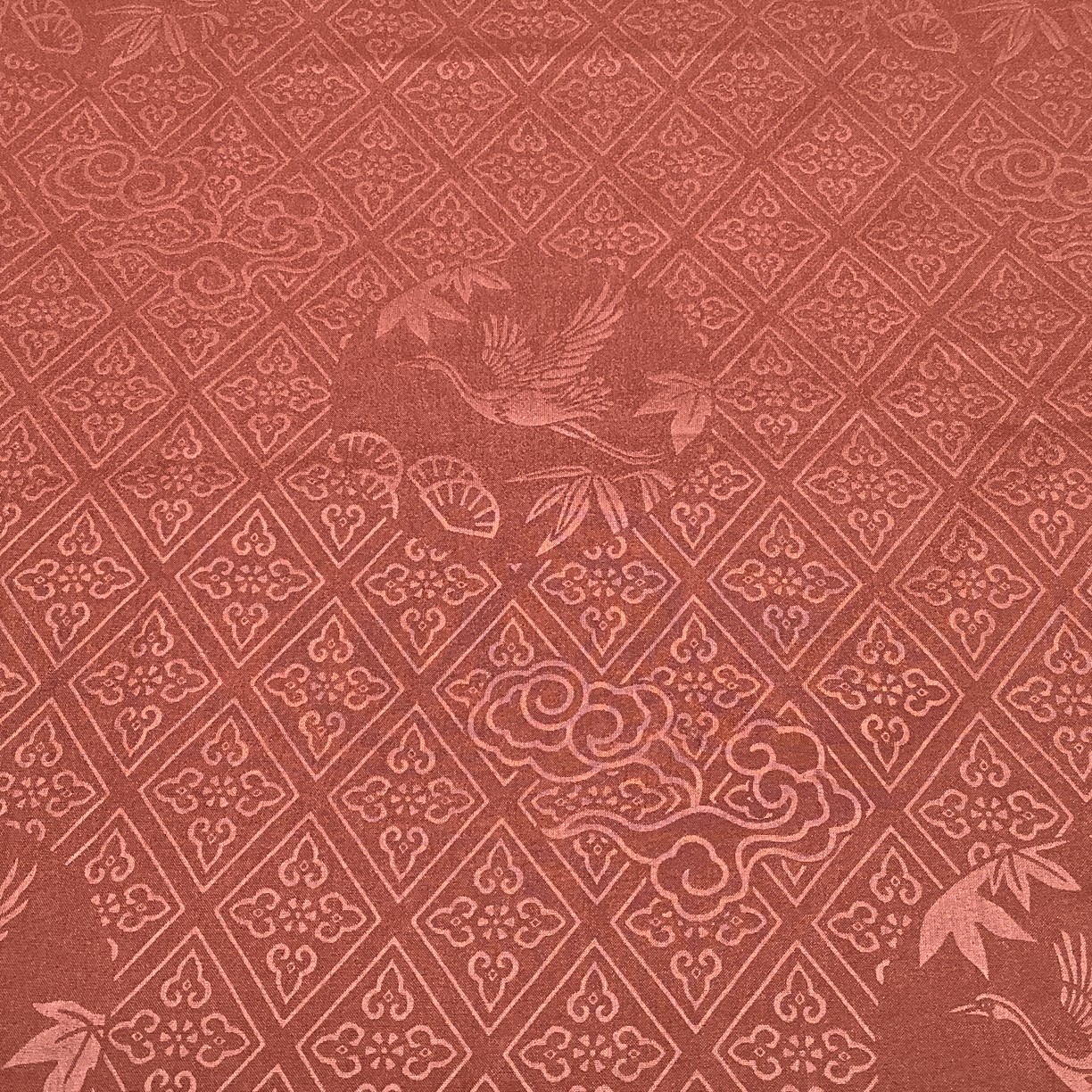 超柔纱仿真丝立体暗纹提花裙子面料古典国风汉服戏服手作礼服布料