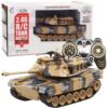 U.S.A M1A2 Large 1: 18 large remote control tank children Toy car smoke military series U.S.A M1A2 Large 1: 18 large remote control tank children Toy car smoke military series