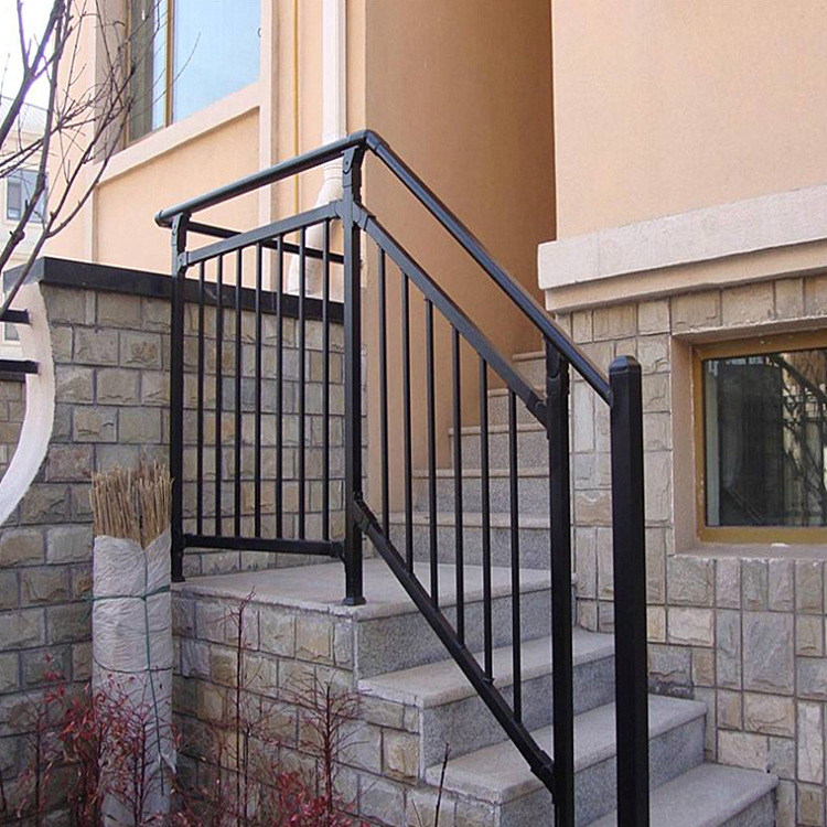 酒店镀锌楼梯扶手铝合金楼梯扶手广东厂家直供办公楼钢管楼梯护栏