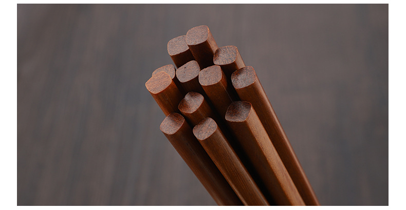 家用南美坤甸木筷便携筷子饭馆筷礼品筷家用酒店餐具坤甸木批发