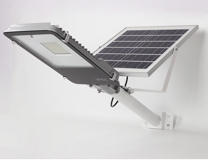 牙刷款分体式led太阳能路灯农村家用户外庭院防水400w太阳能灯