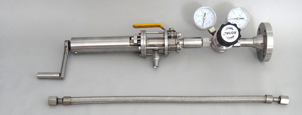 bqzx型高粘度油品储罐手摇式不锈钢在线取样器