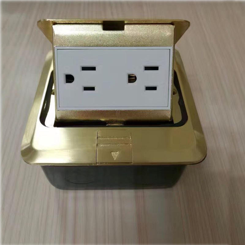 86型暗盒 86型地插底盒 黑色地插盒 地面插座底盒 地插配套接线盒