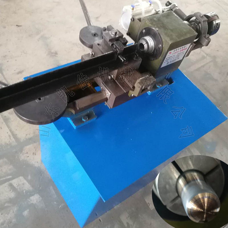铝管圆管缩管机平口机 平头圆头封口机 钢管旋压机桌椅管口封口机