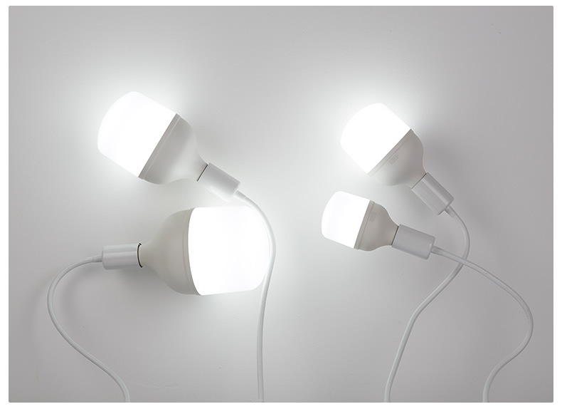 顺冠照明led灯泡大功率节能高亮家用照明超亮白光e27螺口仓库灯具