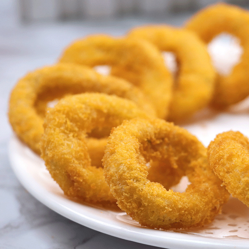 正大鸡肉洋葱圈油炸 冷冻半成品 800g 裹粉洋葱圈10包广东包邮