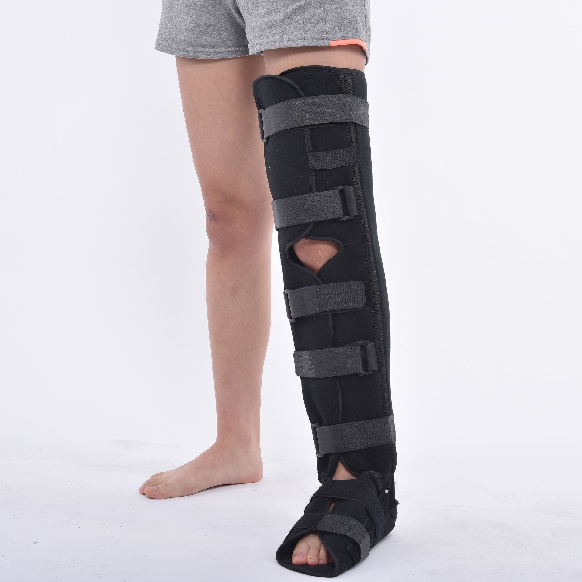 康兴达医用大腿超踝固定带 下肢骨折术后康复固定带护具