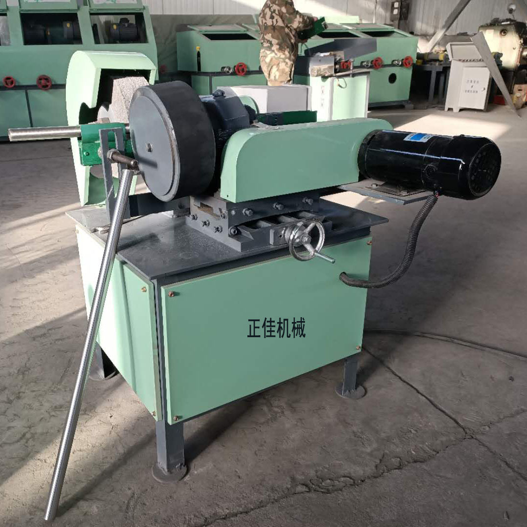 不锈钢圆管抛光机小型去氧化皮去毛刺外圆打磨机新型钢管除锈机