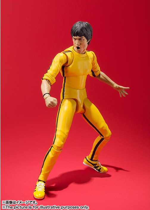 功夫之王李小龙手办模型 可动盒装 玩偶摆件