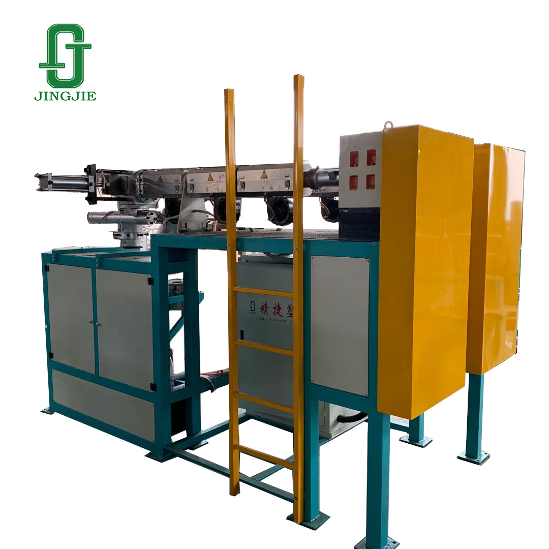 新款高速双拉双出微喷带生产设备,双模头喷水带生产线,pe喷带