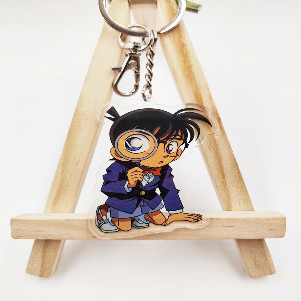 电影名侦探柯南怪盗基德周边动漫公仔亚克力钥匙扣书包挂饰小挂件