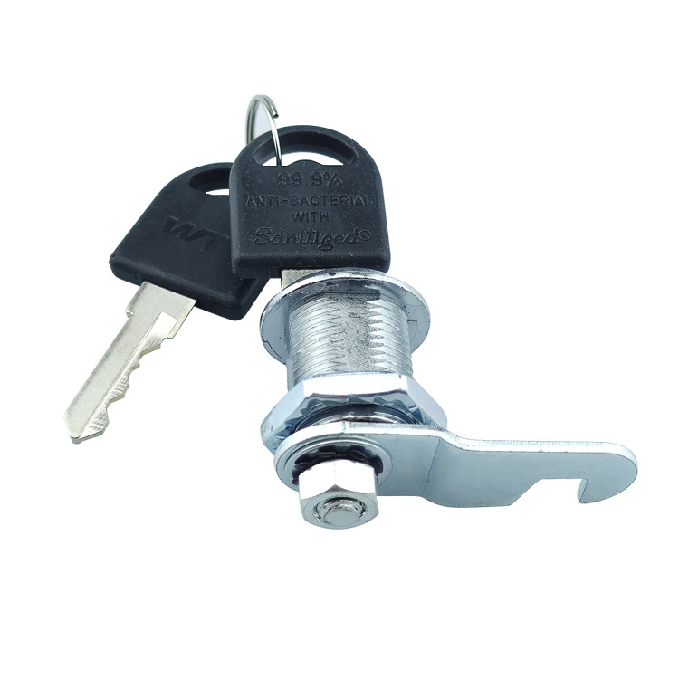 wt偏心转舌锁更衣柜文件柜信箱铁皮柜子储物柜门18*20mm锁头钩锁