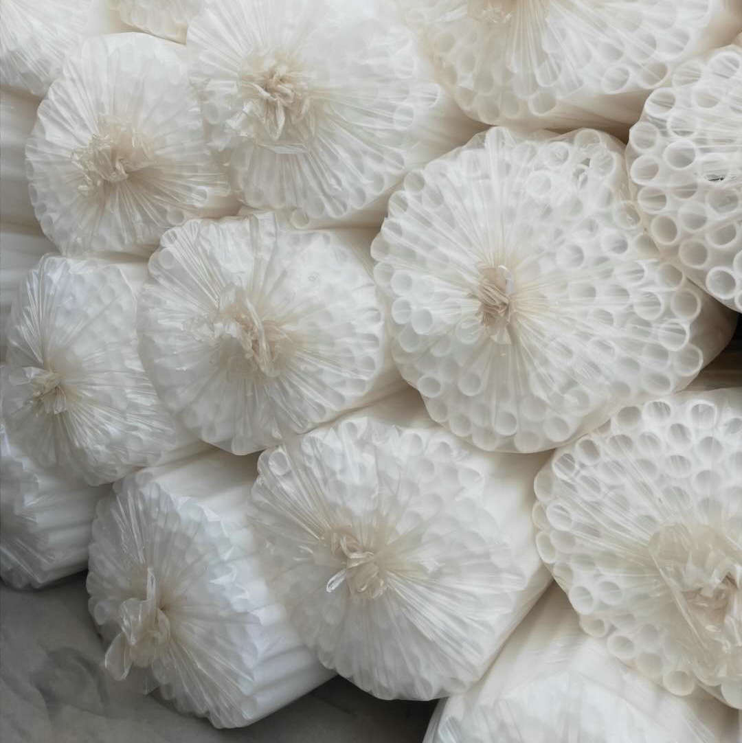 珍珠棉管材 epe珍珠棉棒材 包装空心套管白色发泡珍珠棉管