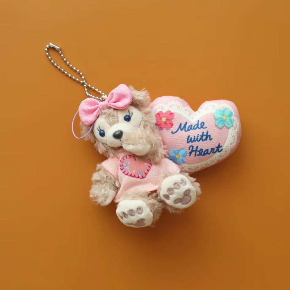 新款达菲熊系列duffy毛绒公仔史黛拉兔子 托尼猫玩具包包挂件挂饰