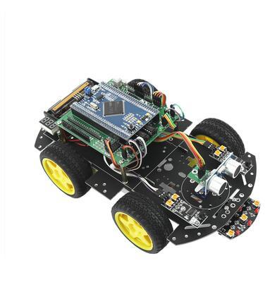 stm32智能小车 stm32f103zet6 arm开发板 循迹避障智能小车套件