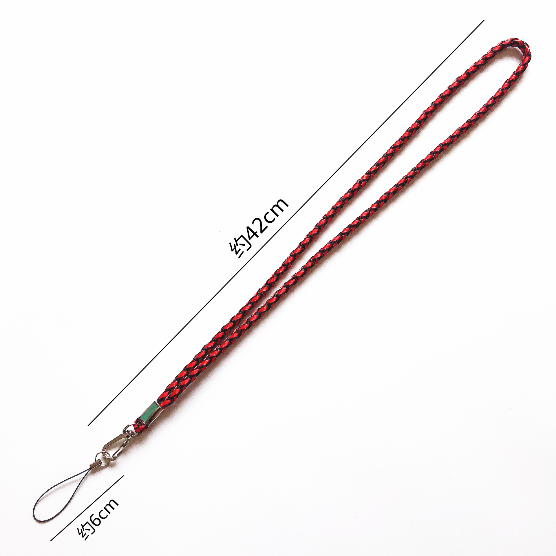 工厂直销长款圆形韩国丝手机挂绳挂脖带织带电子烟挂带工作证件卡