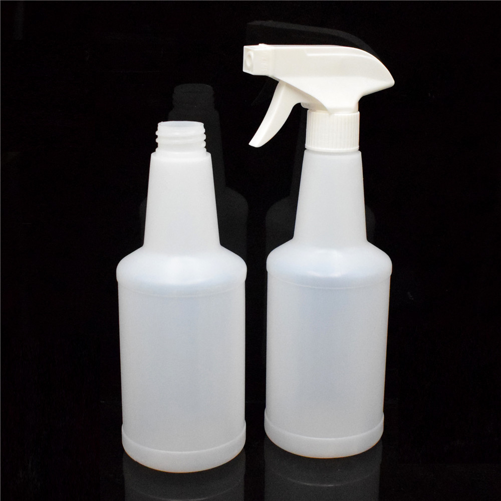 500ml消毒喷壶按压式喷雾瓶 hdpe油污净喷壶 现货供应全能水瓶