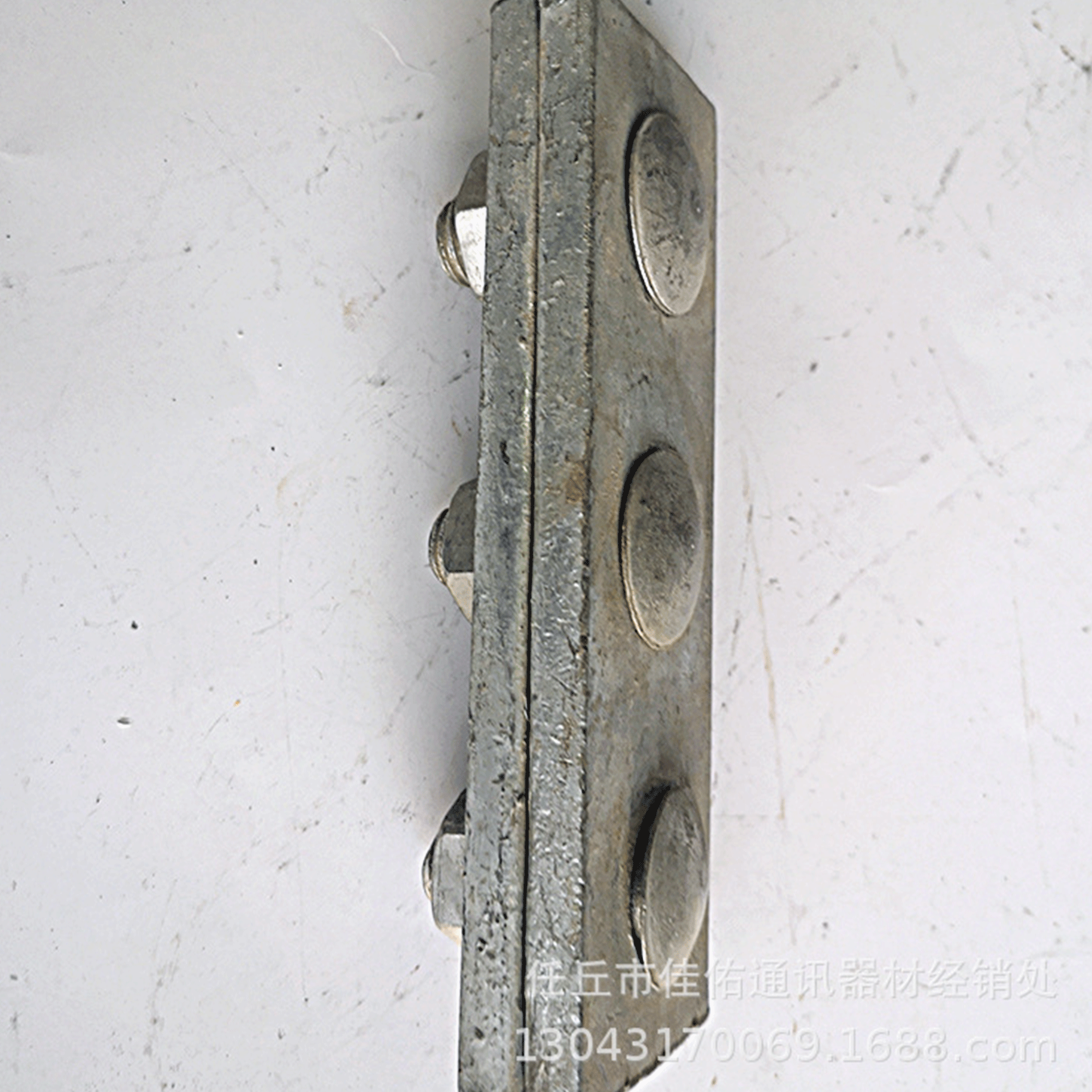 三眼单槽夹板 电力通信夹板 电力铁件线路架空器材 单眼单槽夹板