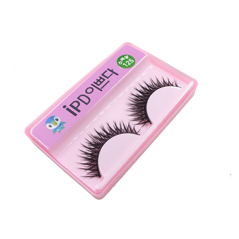 Hand-Woven Cross Long Anti-Real False Eyelashes IPD Korean Supernatural False Eyelash Factory Wholesale