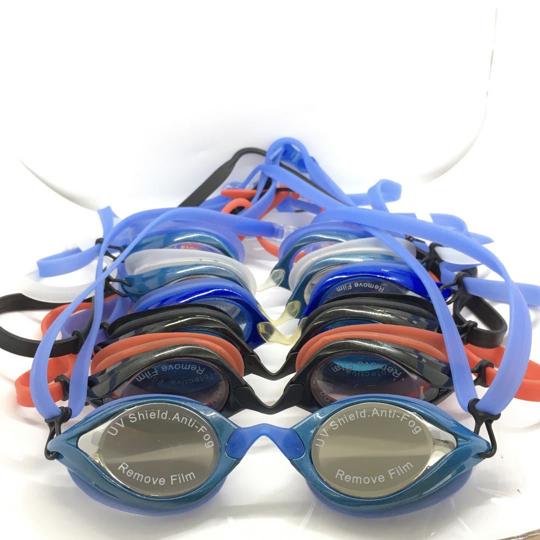 厂家批发防雾防水竞速潜水镜成人专业游泳眼镜特价清仓特销