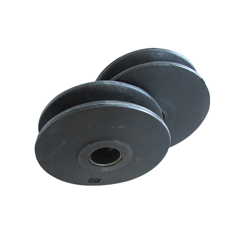 聚乙烯滑轮可定制 供应尼龙滑轮机械配件 一件代发轨道滑轮u型轮-阿里