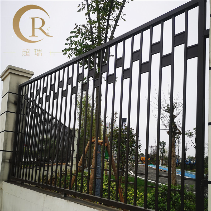 广西柳州锌钢护栏铁艺围栏学校围墙栅栏别墅庭院安全隔离护栏