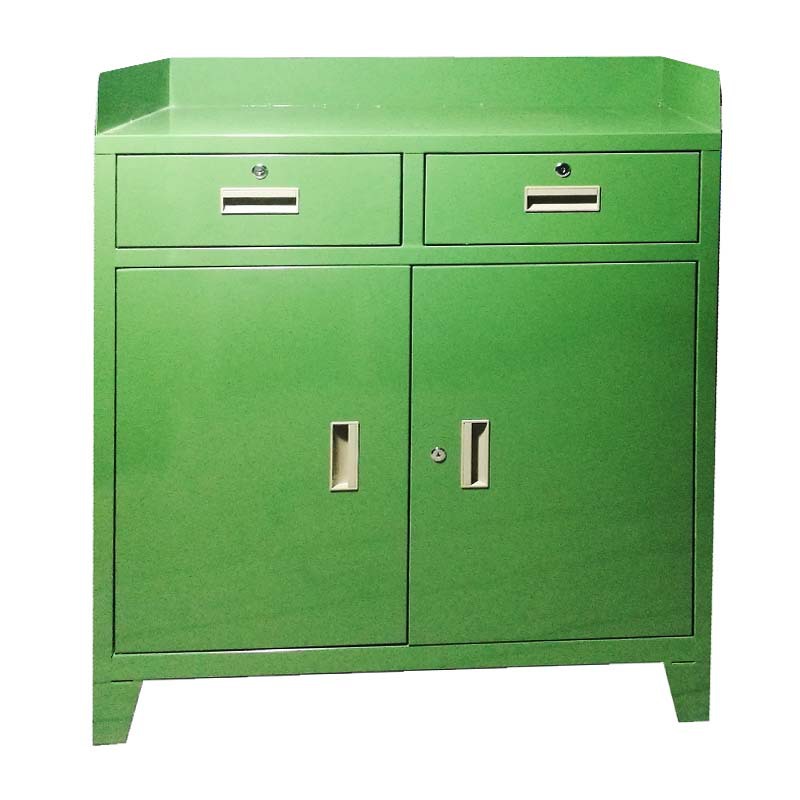 抽屉式双开门工具柜 车间五金工具柜 铁皮工具柜