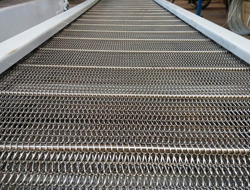 柳州奥霆不锈钢输送带网面平整耐高温抗拉强度大