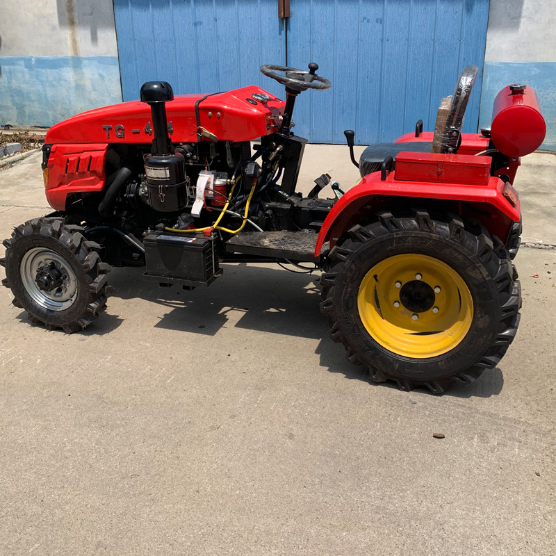 单缸四轮拖拉机 25 28 30 马力拖拉机 农用单缸两驱拖拉机