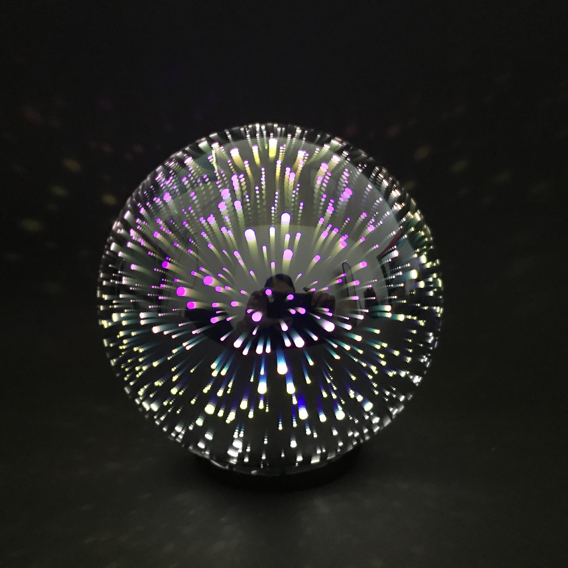 3d月球灯 星空灯 3d玻璃罩灯 魔幻灯水晶灯魔球
