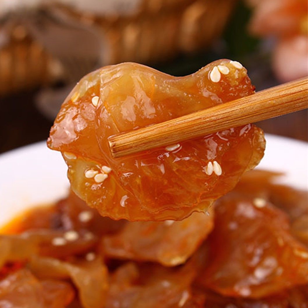 5斤桶装包邮野生海蜇头 红海蜇头 非即食凉拌菜 红头海蜇