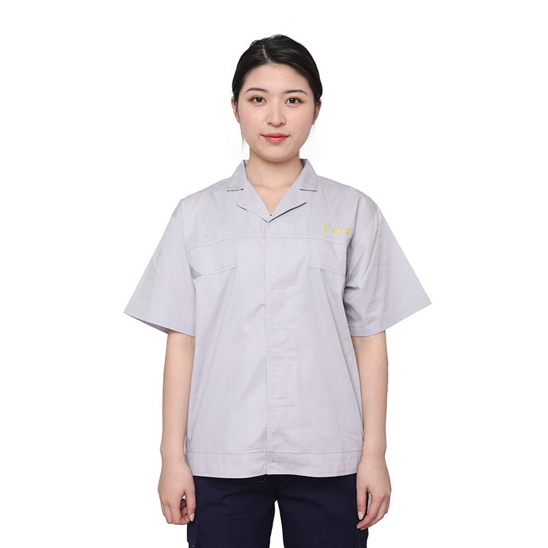 工厂车间工作服女