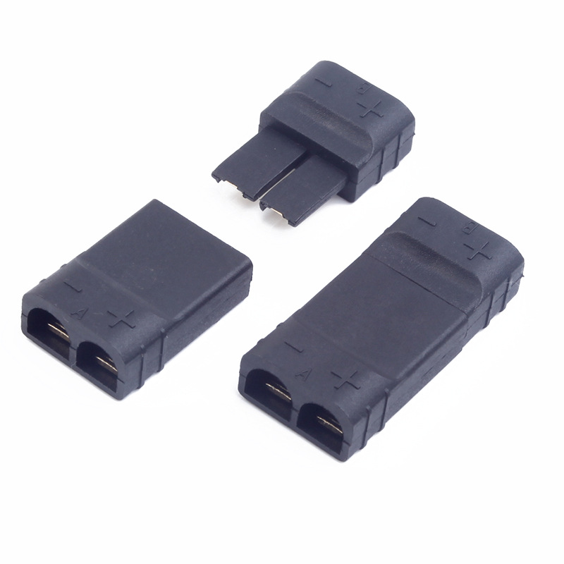 艾迈斯traxxas插头trx紫铜镀金尼龙塑壳大电流amass模型配件