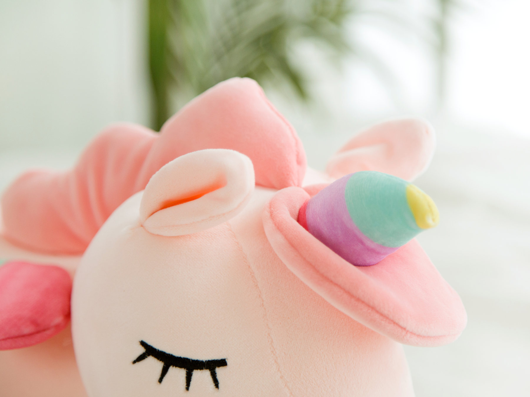 ins网红独角兽公仔毛绒玩具 unicorn大号独角兽玩偶趴趴抱枕靠垫