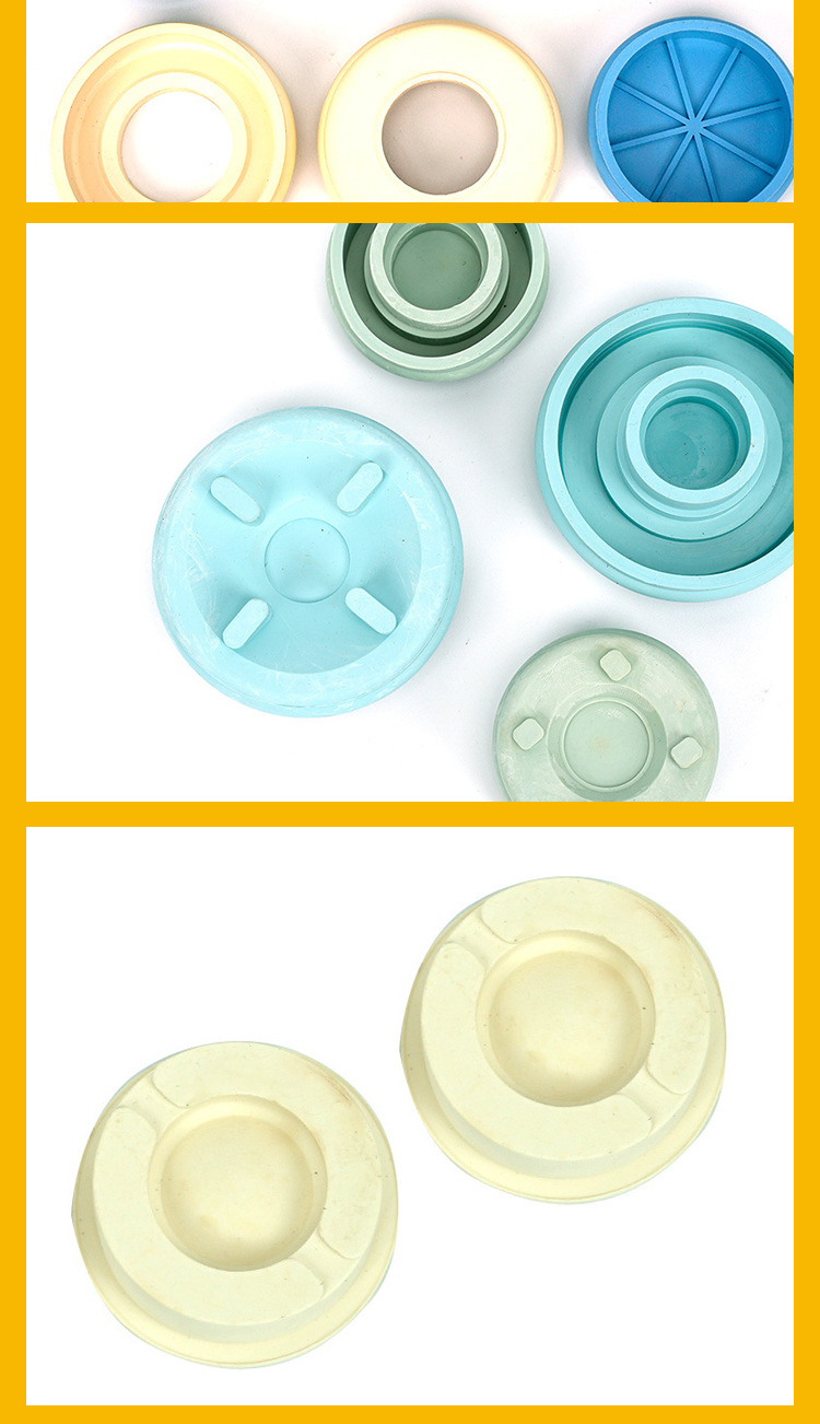 橡胶塞定制 水球胶塞水晶球塞 雪花塞工艺水晶球塞 马达胶塞加工